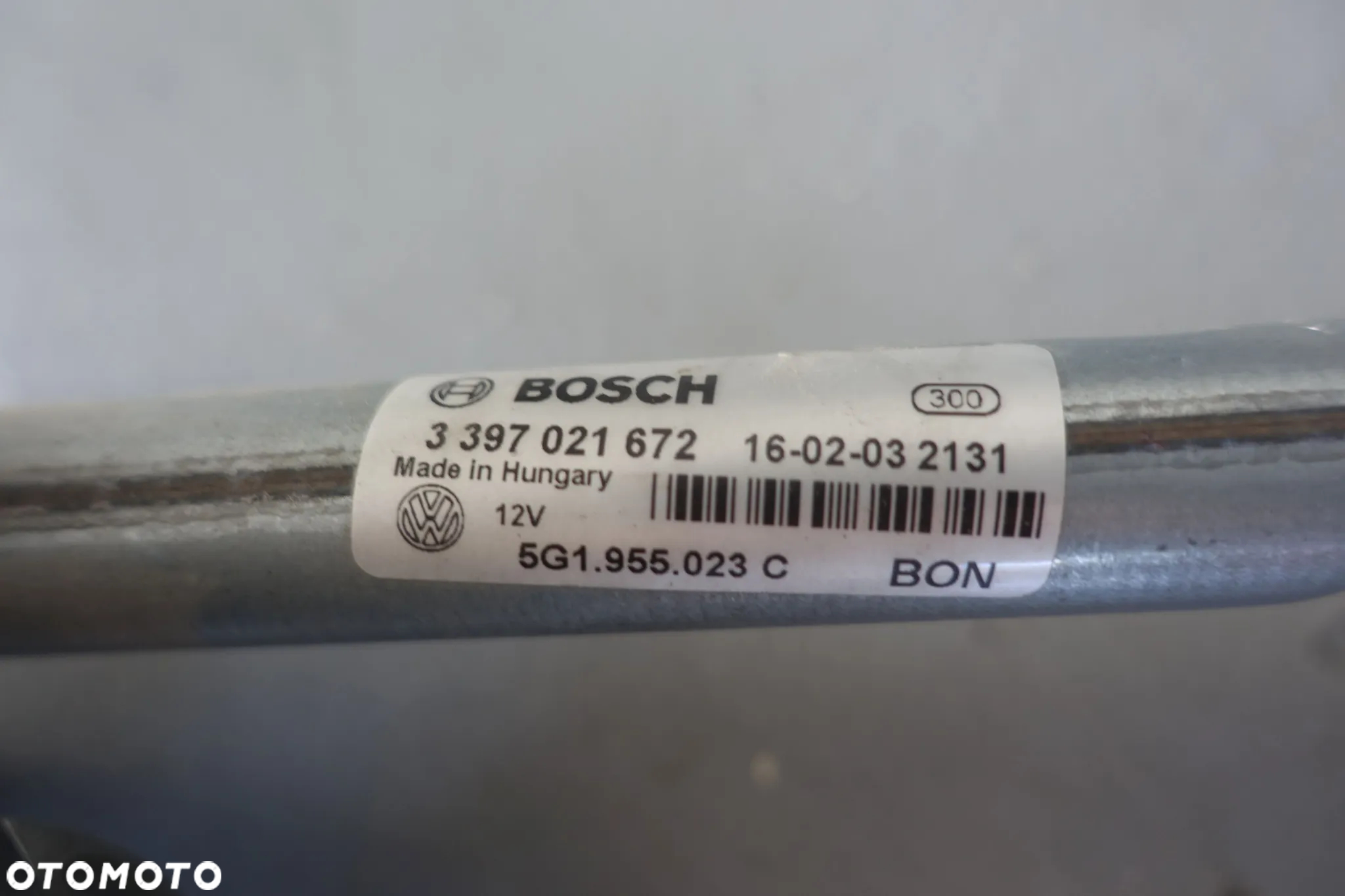 MECHANIZM WYCIERACZEK PRZÓD GOLF VII 16r. 5G1955023C - 3