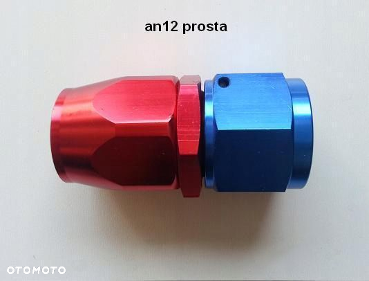 Końcówka złączka przewodów prosta AN-12 aluminiowa - 2