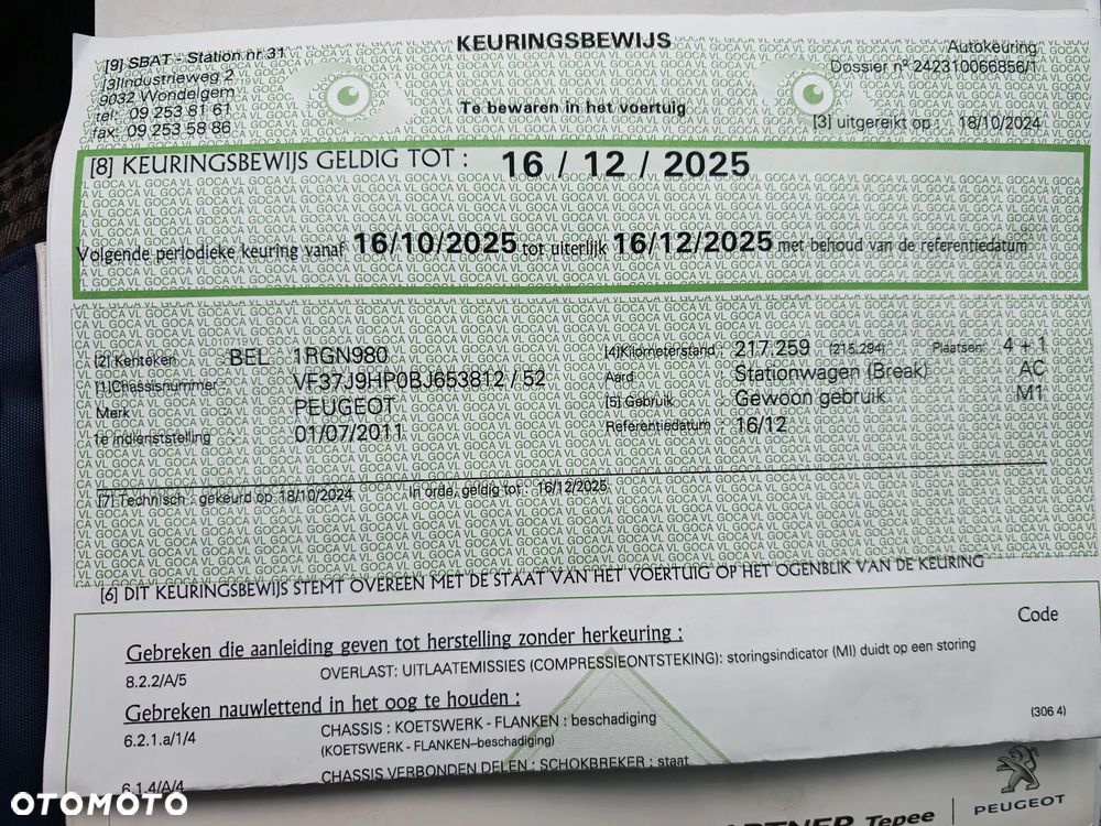 Peugeot Partner 1.6 HDi Outdoor - 24