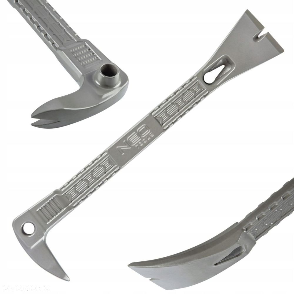 NEO ŁOM BRECHA SZEROKA DO WYCIĄGANIA GWOŹDZI 250mm