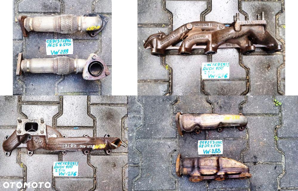 KOLEKTOR WYDECHOWY VW DIESEL 1.2 - 5.0 - 28
