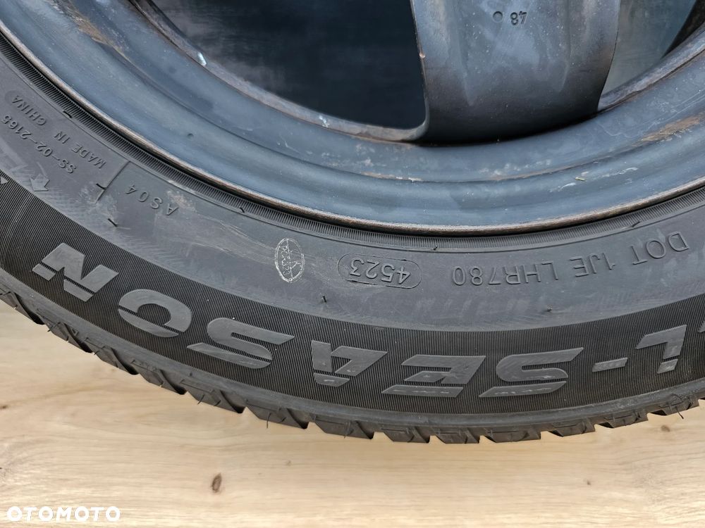 FELGI STALOWE STRUKTURALNE OPONY WIELOSEZON OPEL VECTRA C ASTRA H ZAFIRA A B MERIVA B SIGNUM 5X110 16 CALI 205/55/16 ET39 - 8