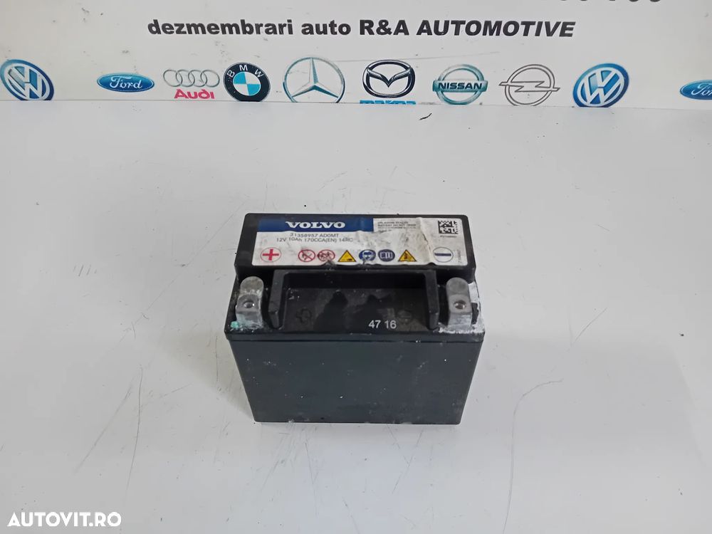 Baterie Auxiliara Volvo XC90 XC60 V90 S90 An 2016-2020 - 5