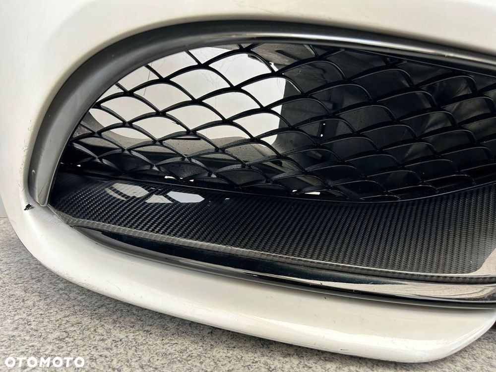 MERCEDES S KLASA COUPE W217 63 S63 AMG ZDERZAK PRZÓD CARBON BLACK - 4