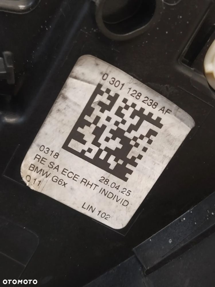 BMW 5 G60 G61 REFLEKTOR LAMPA PRZÓD PRZEDNIA LEWA FULL LED PRZETWORNICA KOMPLETNA BLACK ORYGINAŁ - 14