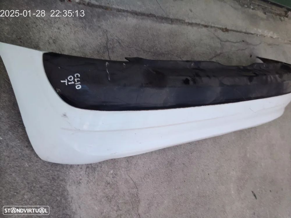 Renault clio para-choques trás - 2