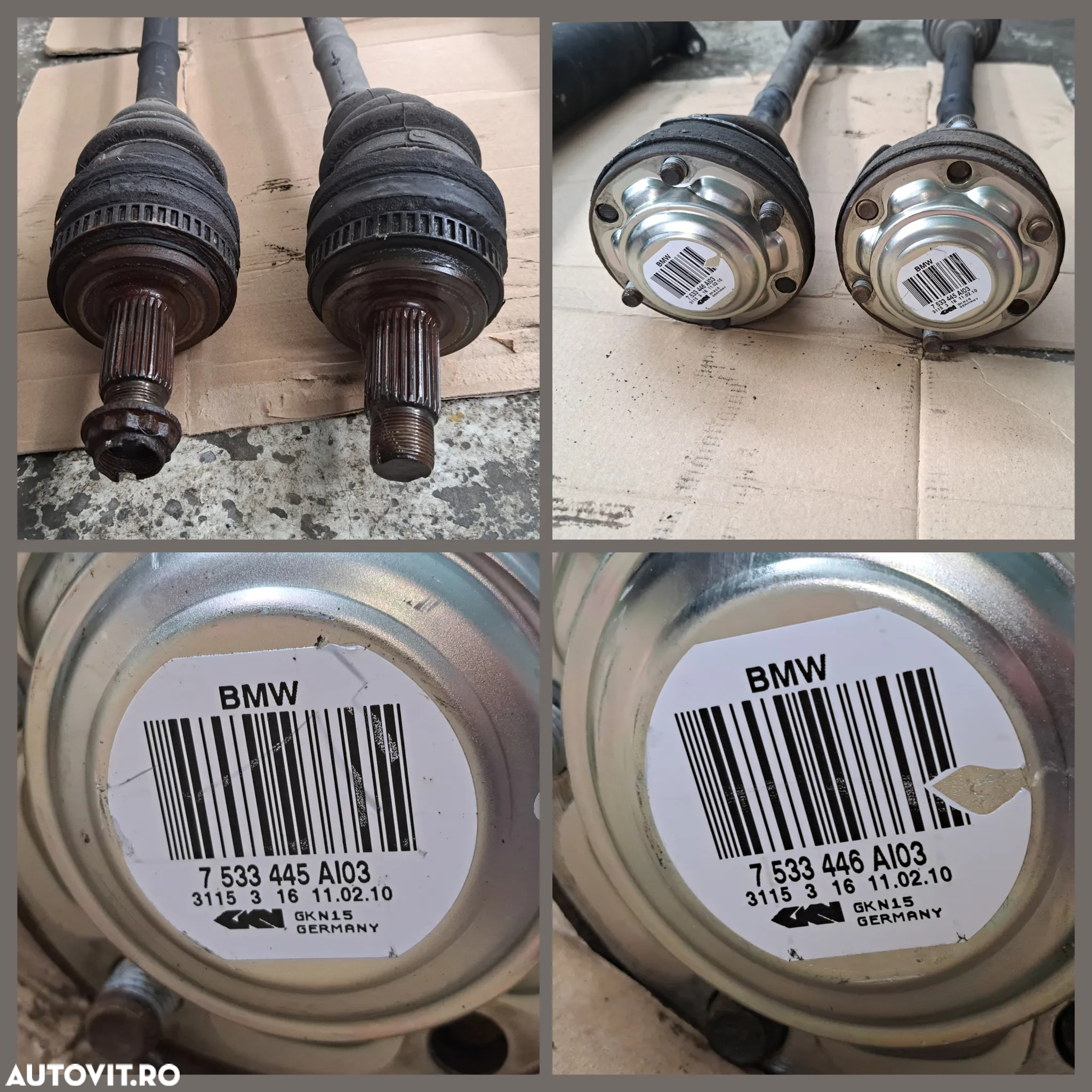 Bmw E90 Grup diferential spate raport 3.07 Planetara stanga dreapta spate Cardan Punte spate - 4