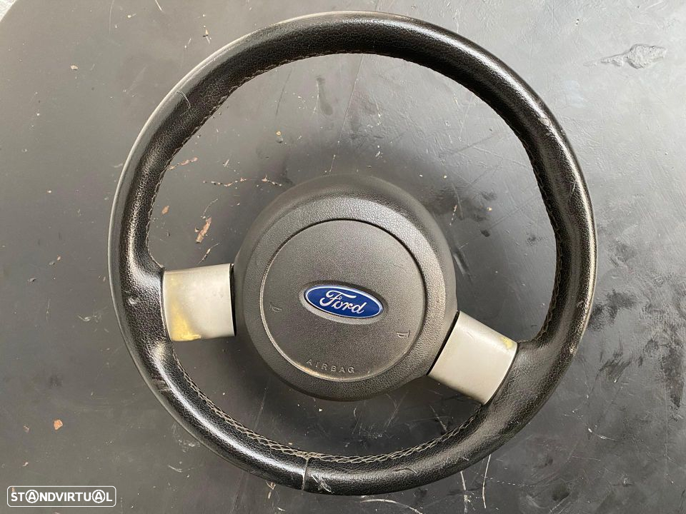 VOLANTE GUIADOR FORD KA STREET PELE AIRBAG ORIGINAL - 3