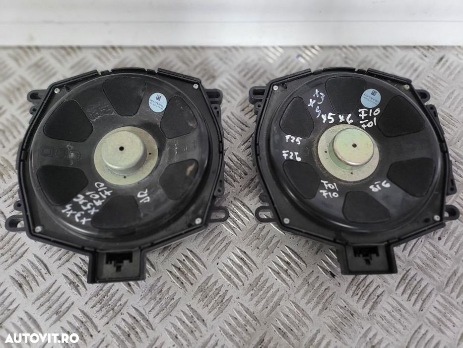 Boxa Difuzor Subwoofer Tub De Bass Bmw X3 X4 X5 X6 F01 F02 F10 F11 F25 F26 F15 F16 - 4