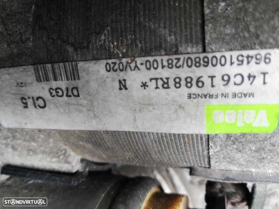 Motor de arranque PSA Peugeot e Citroen 1.4 e 1.6Hdi - vários modelos. - 5