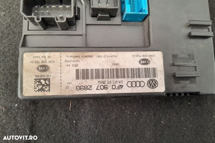 Modul confort 4F0907289G 4F0907289G Audi A6 4F/C6 [facelift] [2008 - - 3