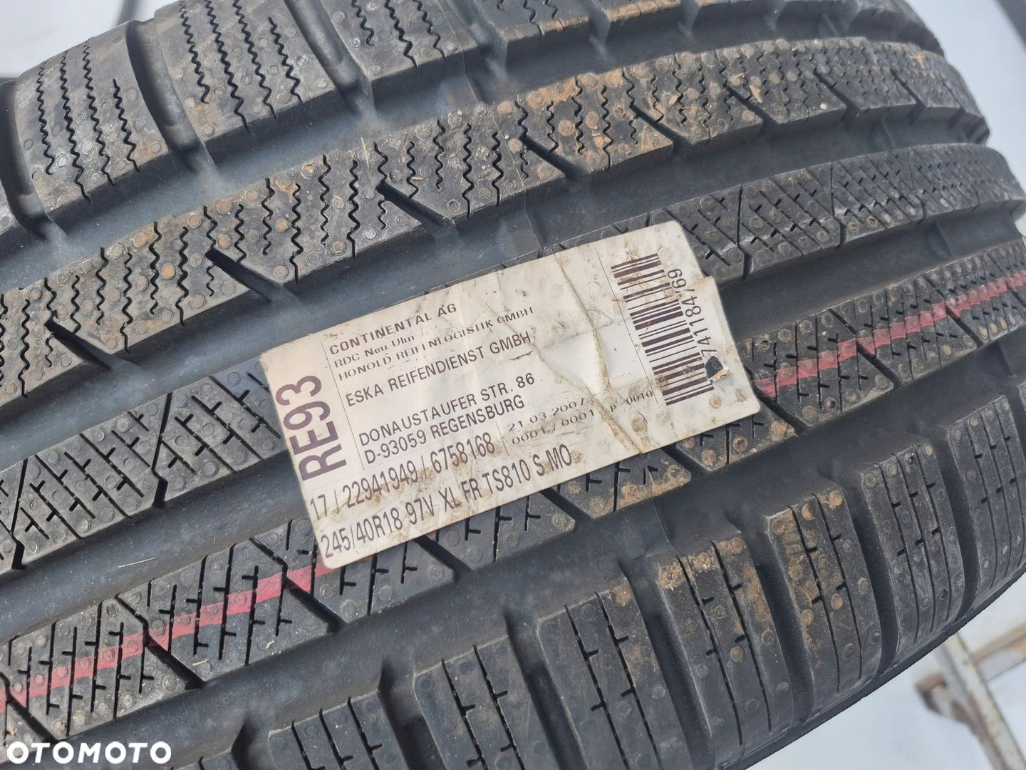 CONTINENTAL CONTIWINTERCONTACT TS810S 245/40R18 97V XL NOWA Z ZAPASU 1X - 3
