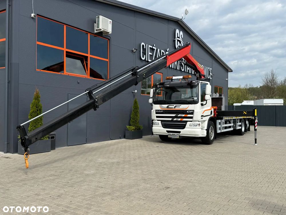 DAF DAF CF 75.310 / E5 / 6x2 / laweta + żuraw PALFINGER PK 18002 EH / platforma , pomoc drogowa , skrzynia - 17