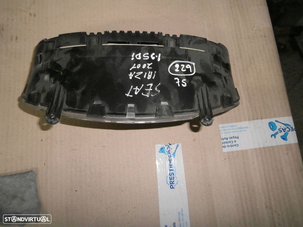 Quadrante 6K0920801E SEAT IBIZA 2001 1,9SDI KM/H DIGITAL - 2