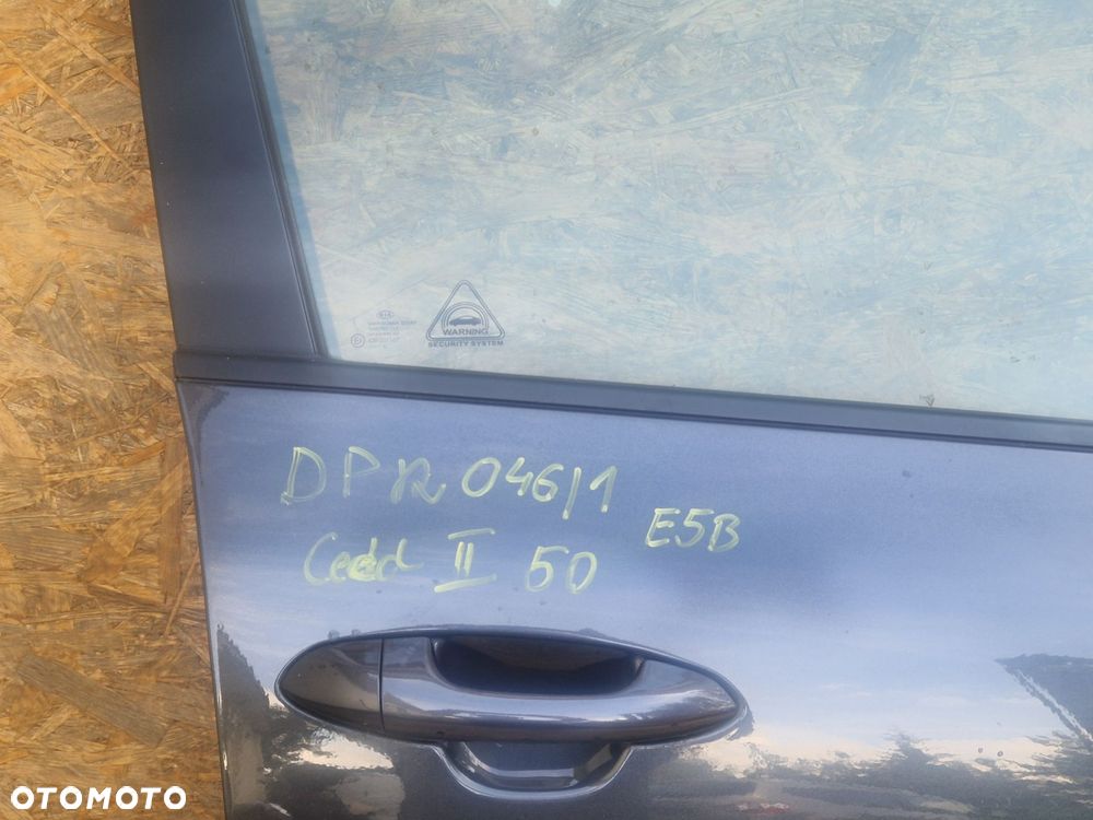 KIA CEED 2 II HB 5D E5B DRZWI PRZÓD PRAWY PRAWE - 2