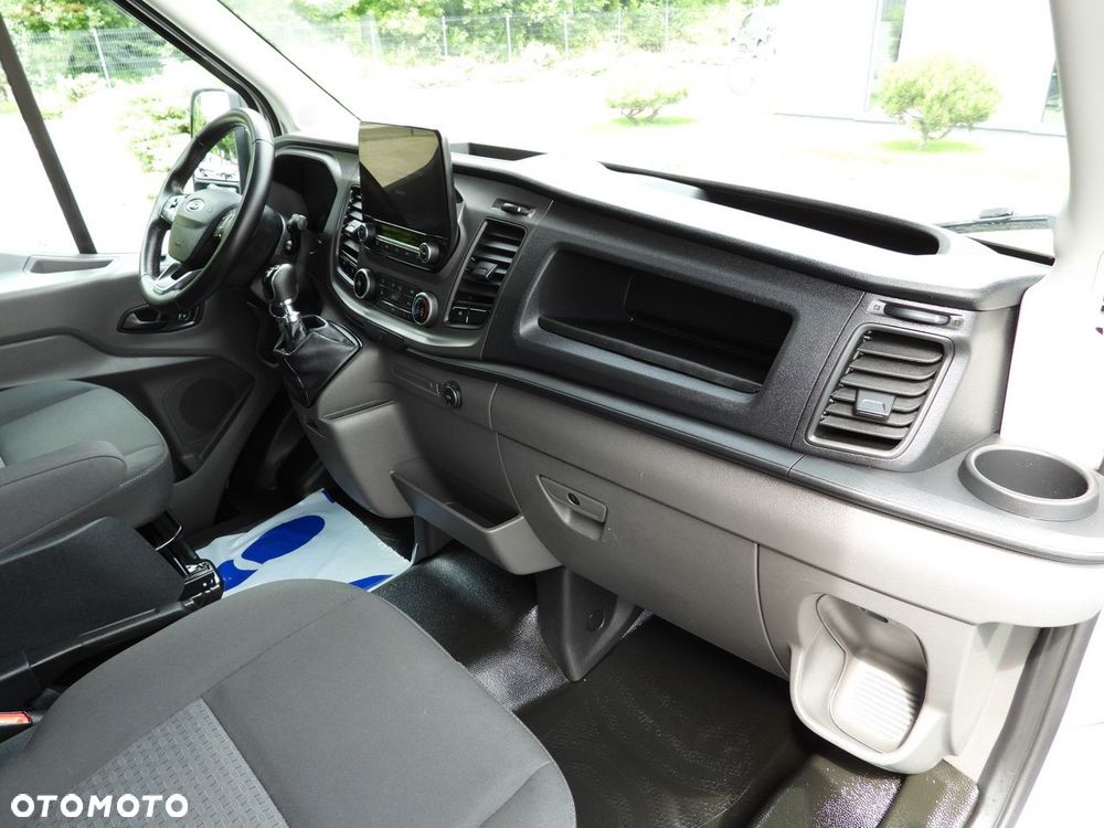 Ford TRANSIT PLANDEKA 10 PALET WEBASTO TEMPOMAT LEDY PNEUMATYKA KLIMATYZACJA  160KM - 39