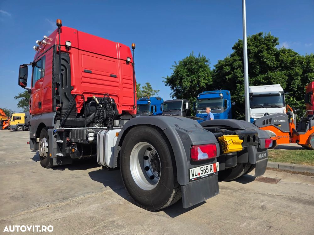MAN TGX 18.500 4x2, 2018, 485.044km, rulata in GERMANIA, Carte identitateRAR, KIT BASCULARE, FULL OPTION, cutie automata+intarder, frigider, Aer cond STATIONARE, jante Aluminiu, anv 80% ok, rez aluminiu, posibilitate leasing 2 ani-PROMOTIE 21.900 Eur+Tva - 9