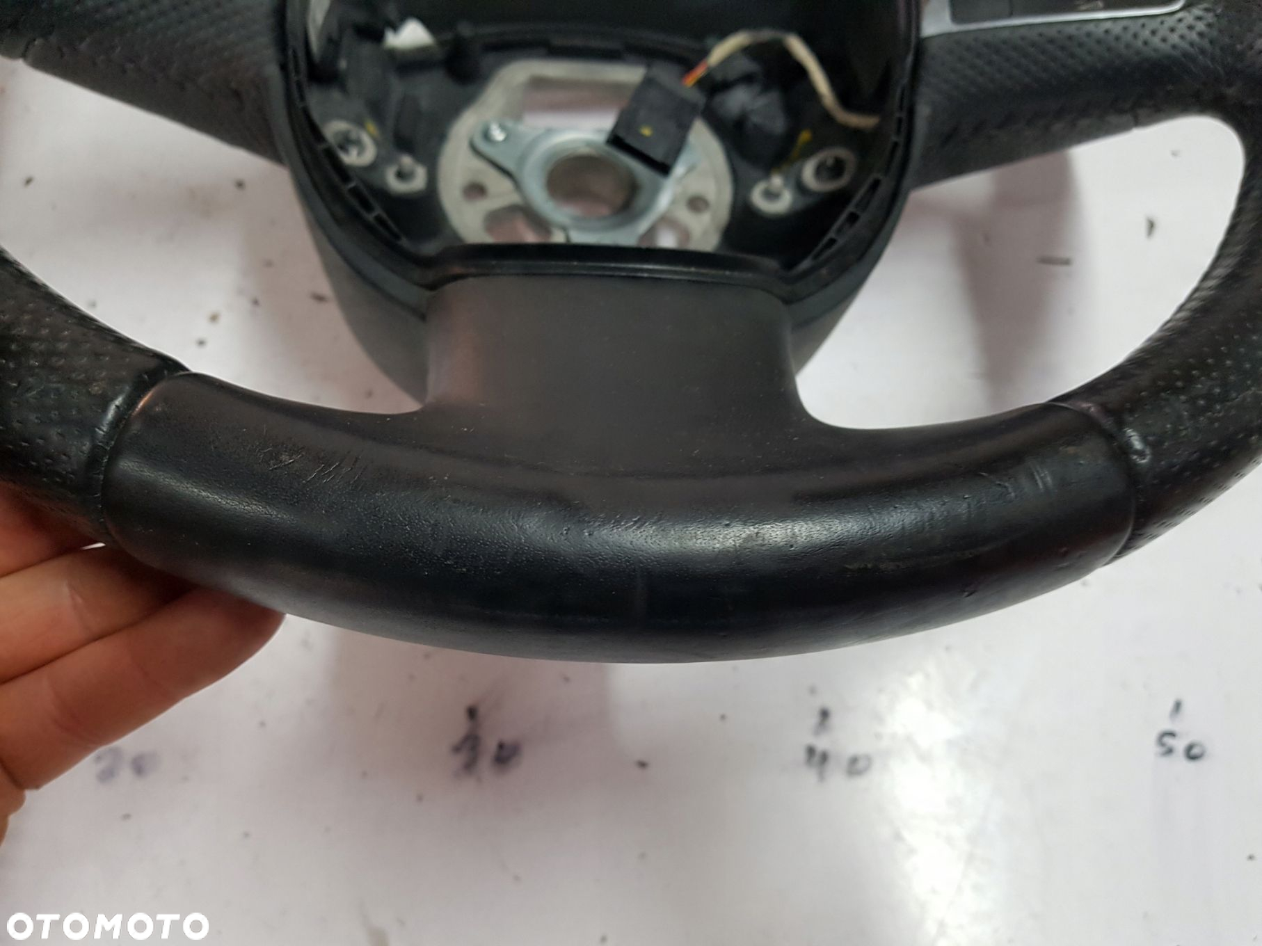AUDI Q5 8R 08-12r A3 8P KIEROWNICA SKÓRZANA 8R0419091FTNA - 6