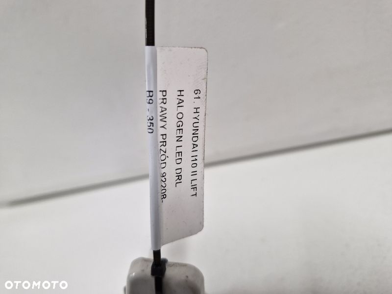 hyundai i10 2 ii lift halogen prawy lampa przeciwmgielna prawa 92208-b9 - 2
