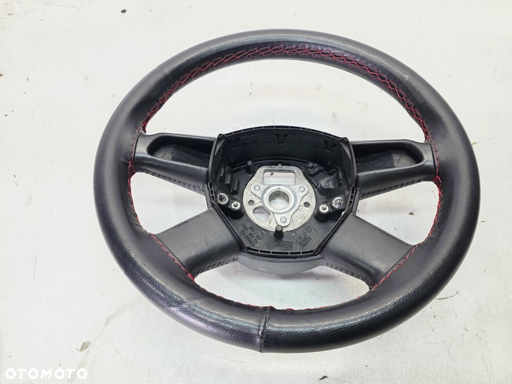 KIEROWNICA SKÓRA AUDI A3 8P A4 B8 A5 8T Q5 8R 8R0419091S 1KT 9/26 OBSZYTA - 2