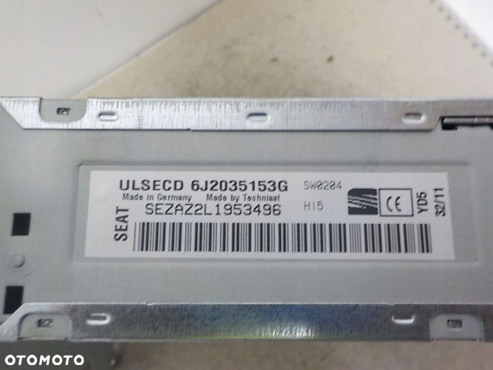SEAT IBIZA IV RADIO MP3 FABRYCZNE 6J2035153G - 2