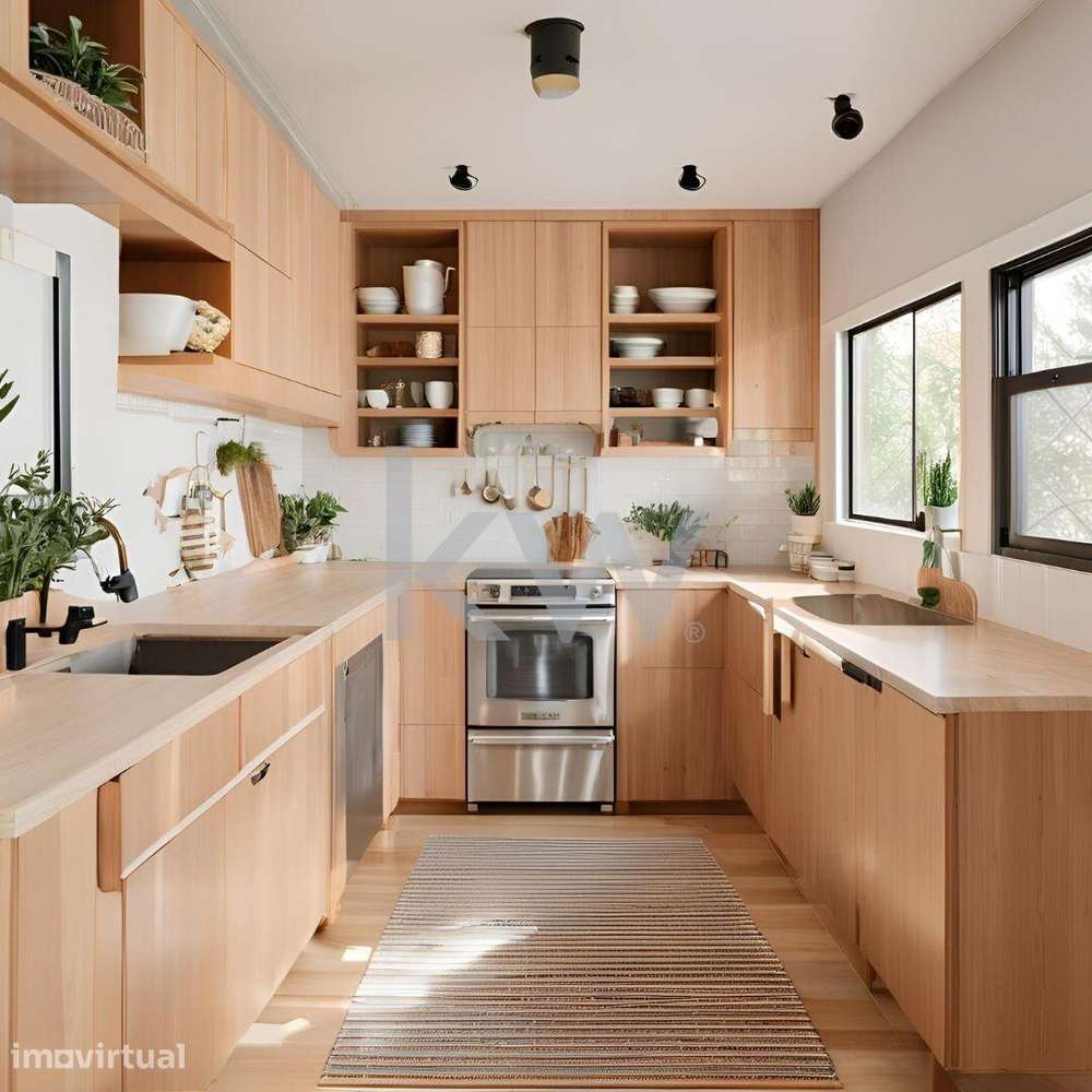 Apartamento T2 Renovado com Suíte e Espaço Open Space na Avenida Centr - Grande imagem: 2/5