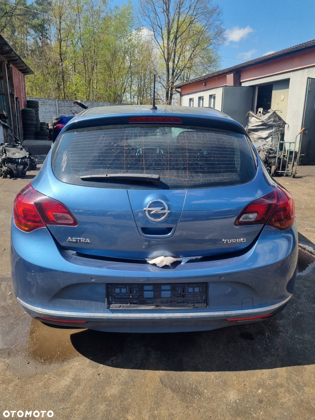 OPEL ASTRA IV J 09-15 2014 r. Z22S 5D HB KLAPA TYLNA BAGAŻNIKA - 1