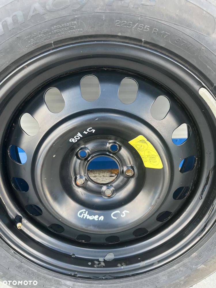KOŁO ZAPASOWE CITROEN C5 III X7 MICHELIN PRIMACY HP 225 55 R17 - 2