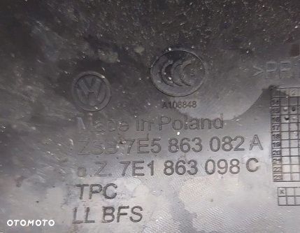 vw t6 7e 15-20 osłona zaślepka deski konsoli prawa - 2