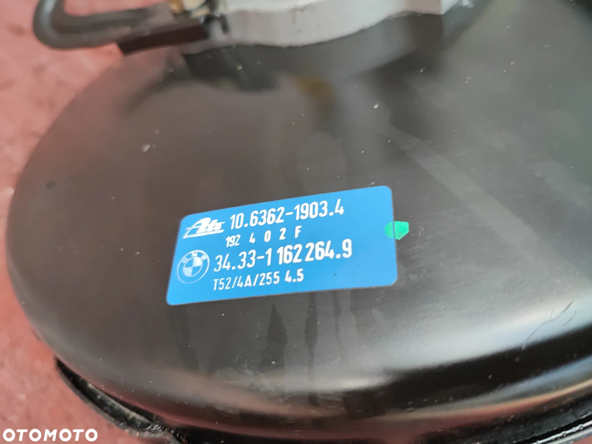 BMW E36 ORYGINALNE SERWO HAMULCOWE + POMPA HAMULCOWA POD WERSJĘ ASC Z DODATKOWYM CZUJNIKIEM O NR. 1 162 965 / 1 160 614 OEM RARYTAS - 5