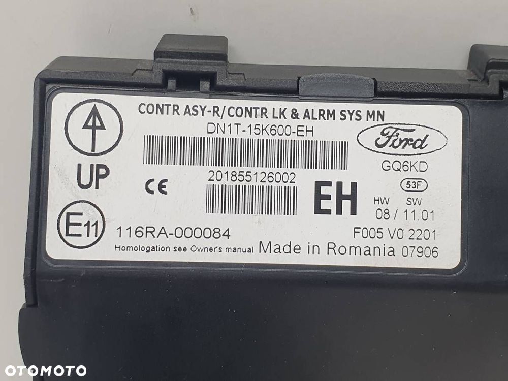 MODUŁ KOMFORTU FORD TRANSIT COURIER TOURNEO DN1T-15K600-EH - 2
