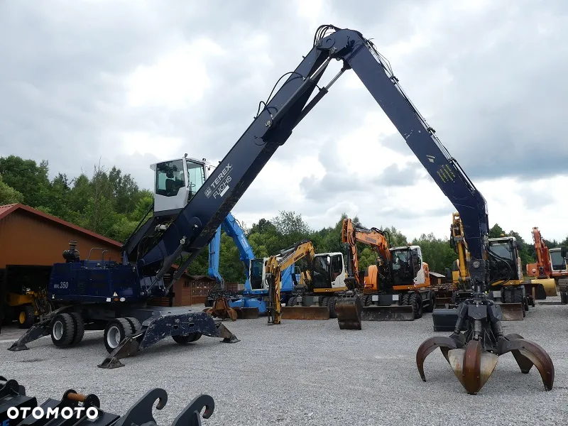 Fuchs MHL350 z Niemiec / Chwytak do złomu / - 19