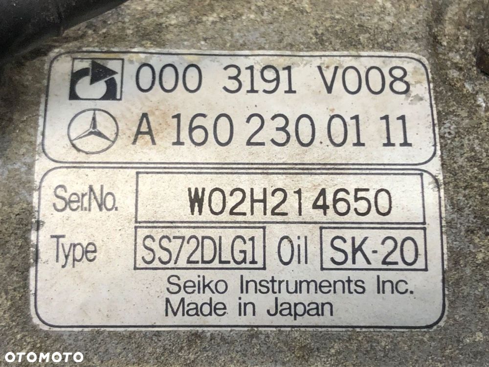 SPRĘŻARKA KLIMATYZACJI - 86.00 PLN - SMART FORTWO coupe (450) 2004 - 2007 0.7 (450.352, 450.332) - 4