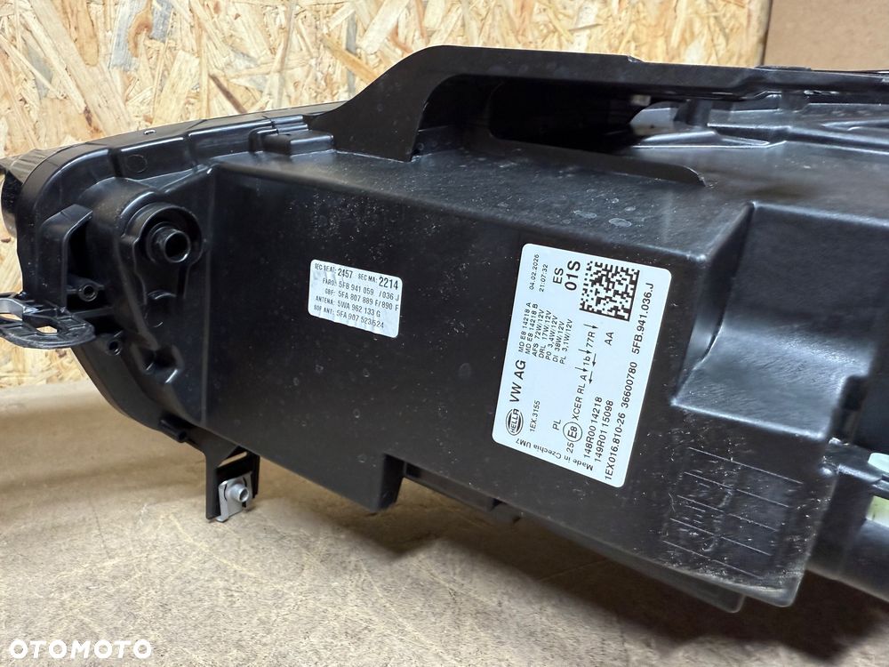 REFLEKTORY LAMPA LEWA PRAWA PRZÓD SEAT LEON CUPRA LIFT 5FB941059 5FB941036J - 5