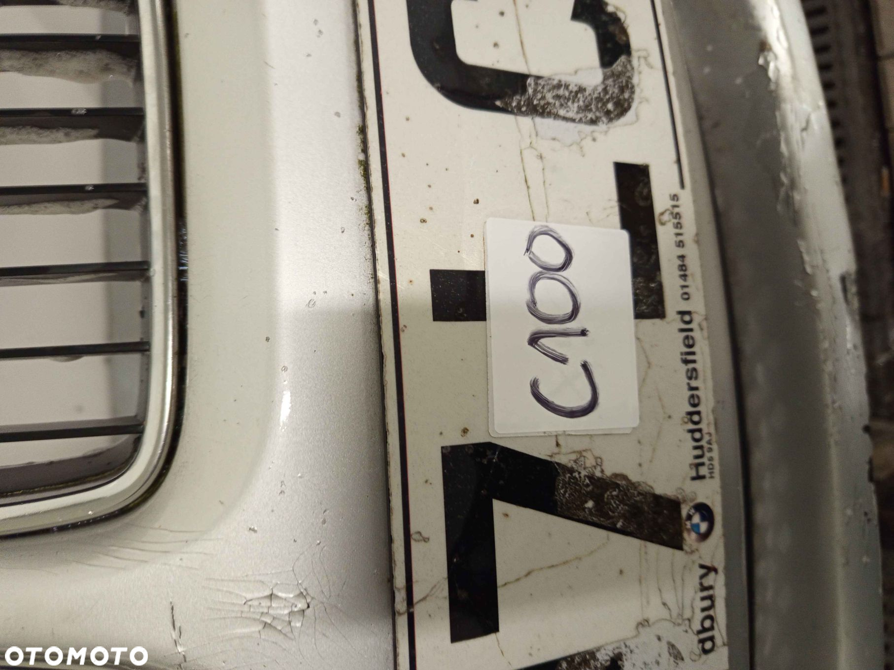 ^ ZDERZAK PRZÓD PRZEDNI BMW E90 E91 SERIA 3 TITANSILBER SREBRNY HALOGENY - 4