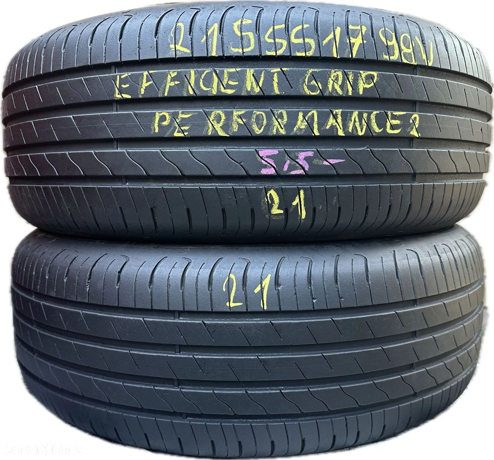 2 x 215/55R17 Goodyear Efficient Grip Performance 2 - 1