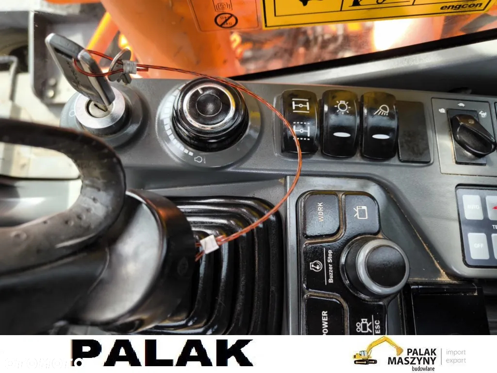 Doosan Koparka kołowa  DOOSAN DX160 W-3  +ROTATOR ,2014 rok - 15