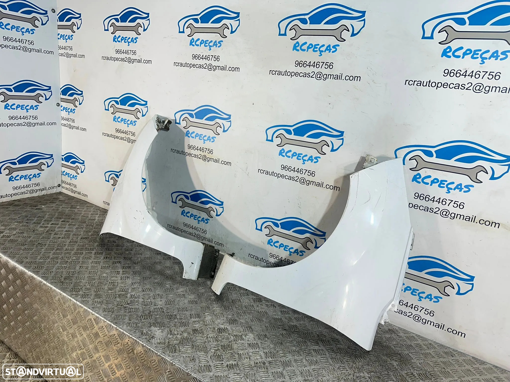 Conjunto Guardalamas Esquerdo Direito Ford Fiesta MK6 VI 6 2008 - 2017 - 3