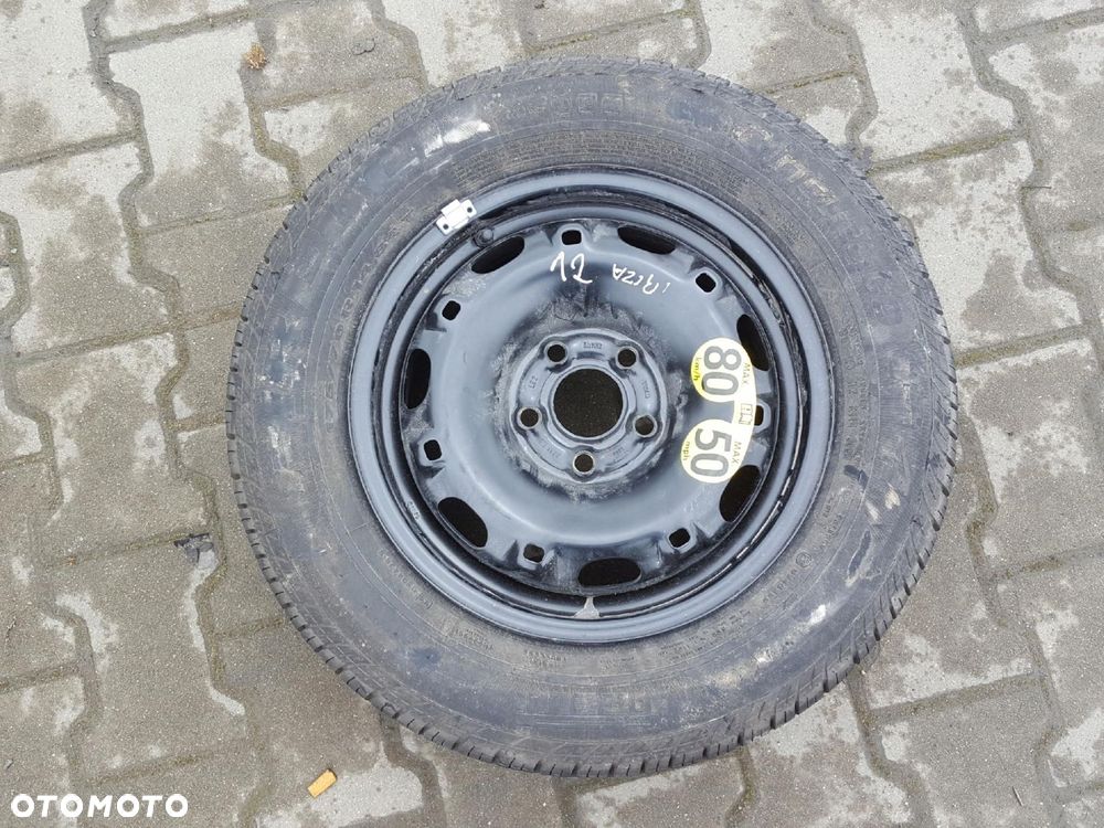 VW POLO 6R IBIZA IV 08r- KOŁO ZAPASOWE 14 5X100 - 1