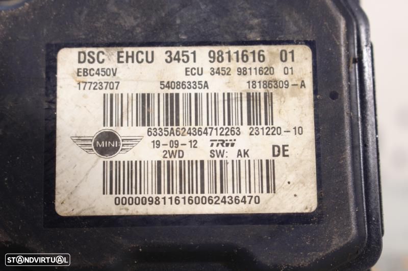 Abs Mini Mini (R56)  9811616 / 9811620 / 17723707 / 18186309A - 6
