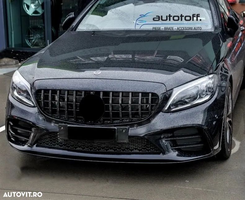 Grila Mercedes C-Class W205 Facelift (18-20) GT Panamericana - 8
