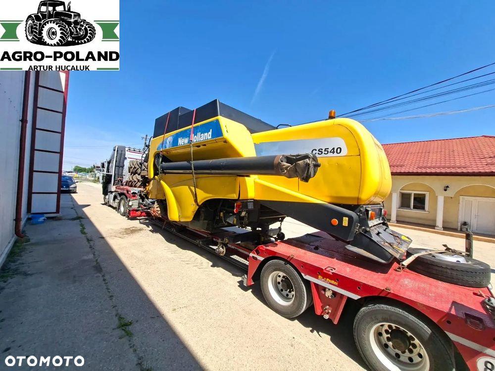 New Holland CS 540 - 2006 ROK - HEDER 6.10 M - 2