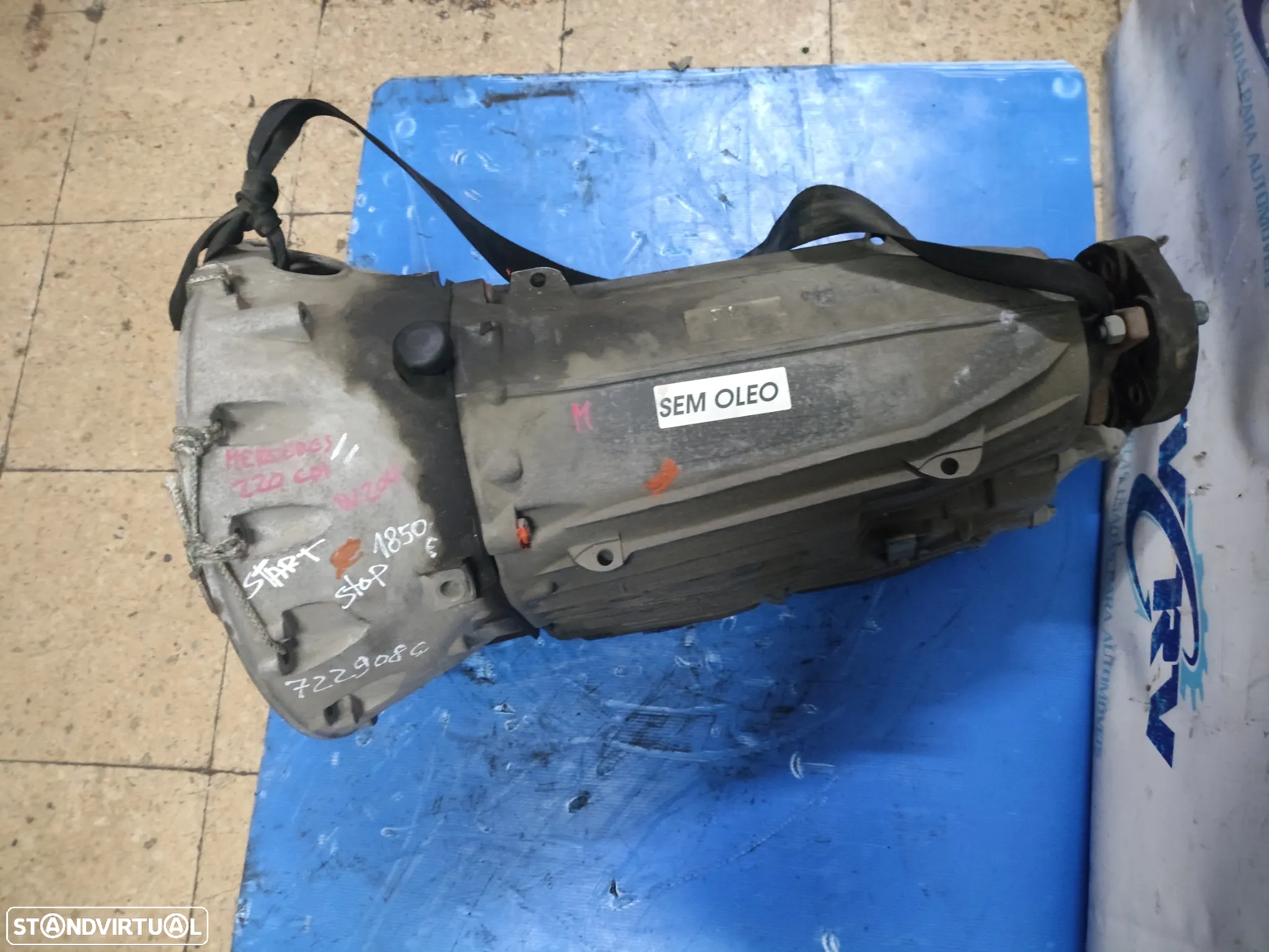 Caixa de velocidades Mercedes W204 C220 Cdi 170Cv 2009-2016 Start/Stop Automática Ref: 722908 - 5