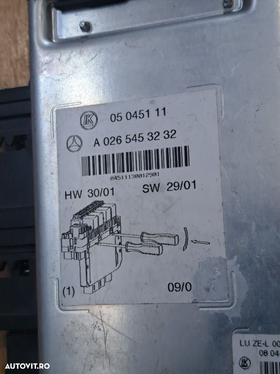 Modul SAM Față Stânga Mercedes SL R230 (2001-2011) - Cod A0265453232 - 2