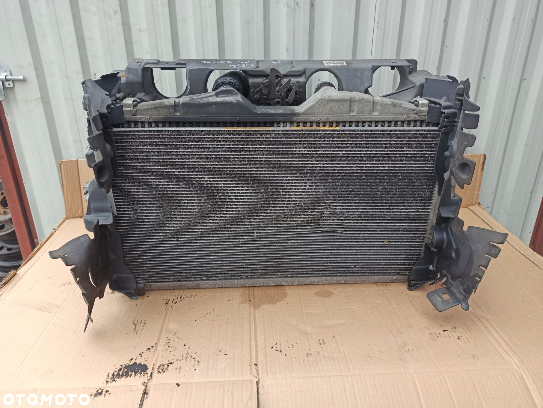 Komplet chłodnic wentylator CITROEN C5 III X7 3.0HDI V6 08- - 7
