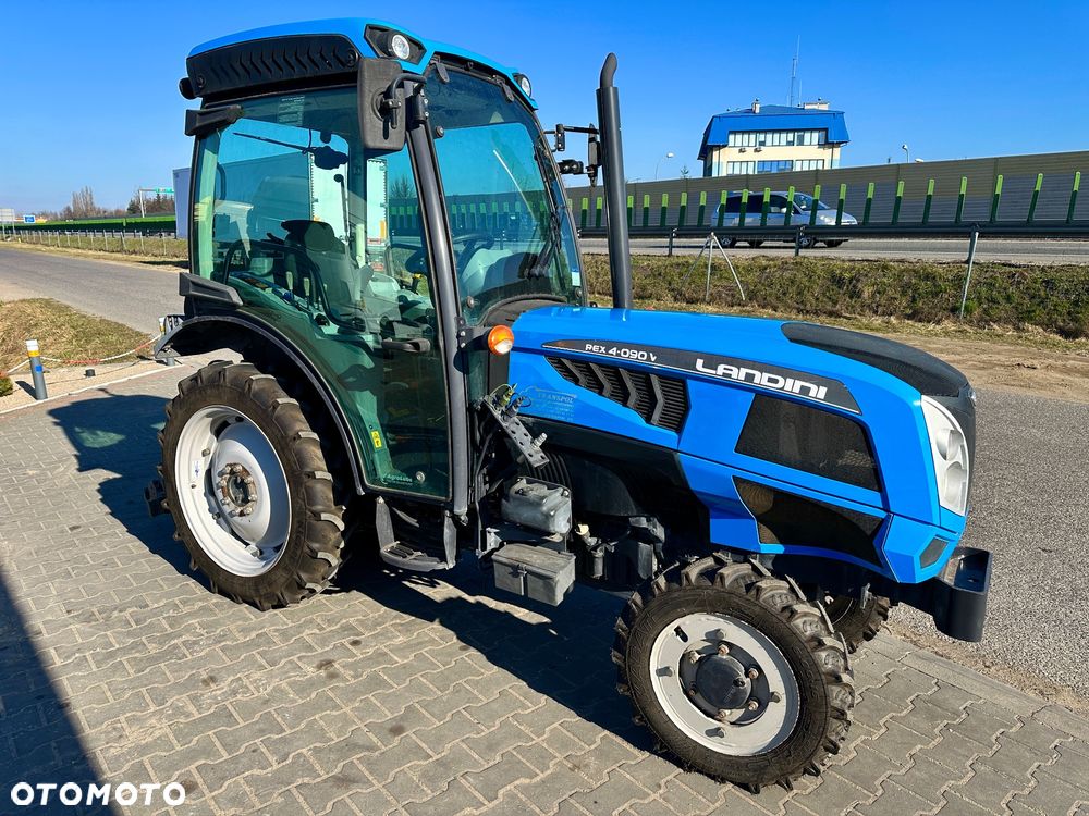 Landini REX 4 90V Wąski:1m 4x4 Pełzaki Półbiegi Rewers 680h Sadowniczy Jak NOWY - 10