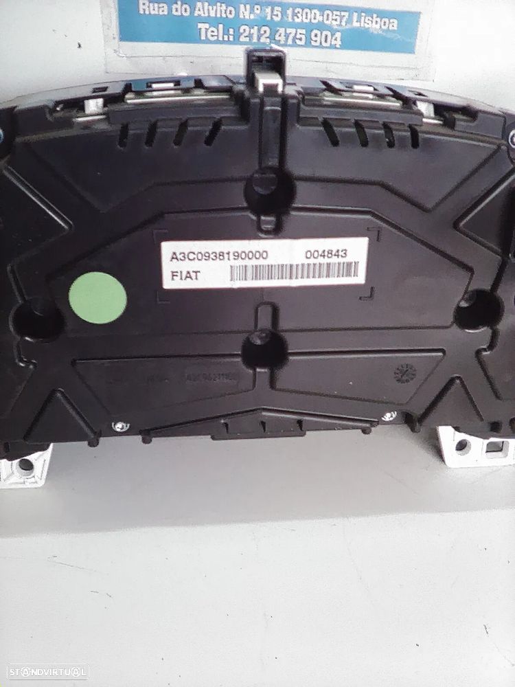 Quadrante Fiat Tipo 2021  ref: 00522003340   / A3C0938190000 - 2