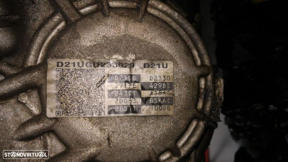 Caixa de 7 Velocidades Auto Hyundai I30 1.7CRDI Ref.: D21UG - 1