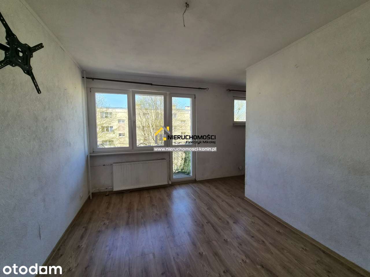 Konin, ul. Broniewskiego - 2 pok. - balkon - 3 piętro