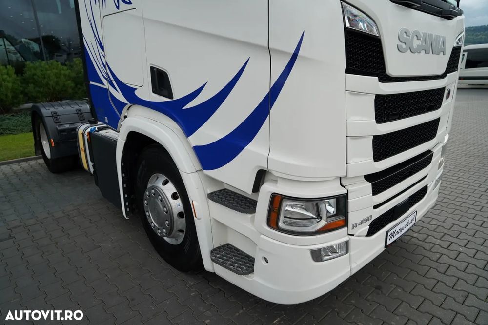 Scania R 450 / RETARDER / CABINĂ JOSĂ / SISTEM HIDRAULIC / I-PARK COOL / COMPLET AIRMATIC / JANTE DIN ALIAJ - 10